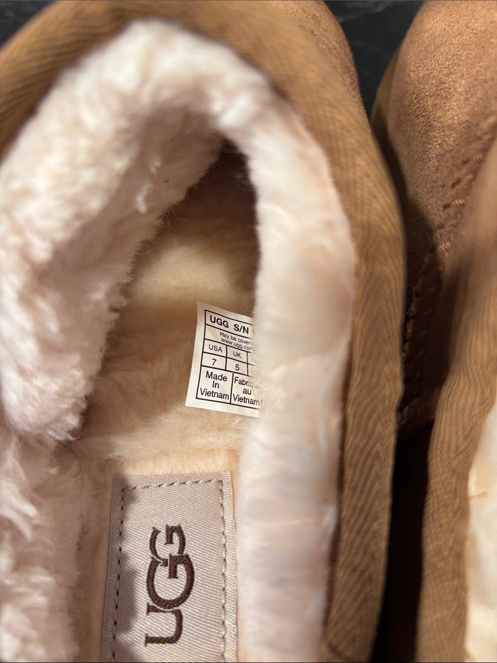 UGG Classic Mini Slipper – Chestnut – Size 7 – Style 1108193 - NEW - Picture 6 of 12